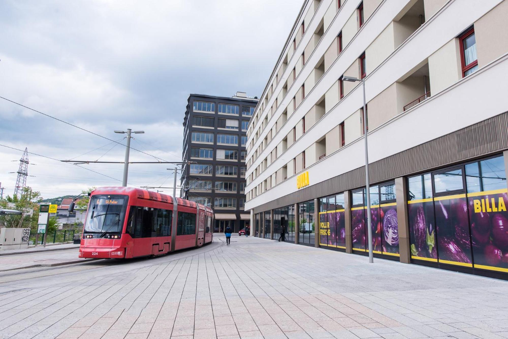 Muzeta Graz - Eco-Friendly Parkview Holiday Apartments In Graz'S Smart City Buitenkant foto
