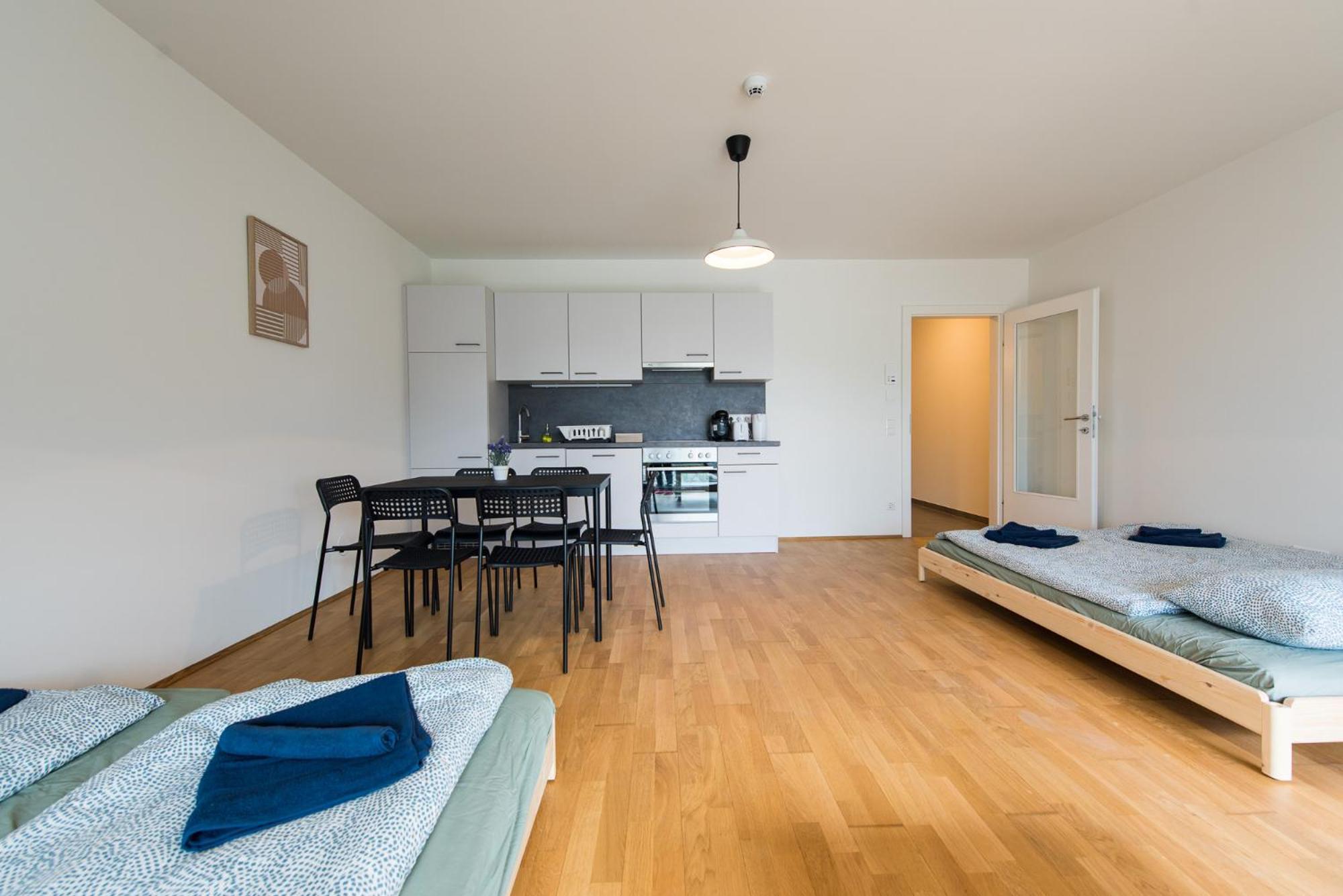 Muzeta Graz - Eco-Friendly Parkview Holiday Apartments In Graz'S Smart City Buitenkant foto