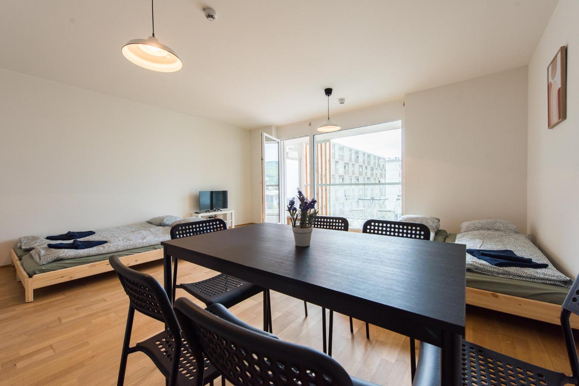 Muzeta Graz - Eco-Friendly Parkview Holiday Apartments In Graz'S Smart City Buitenkant foto
